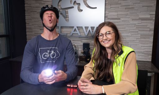 Bicycling with Baby Dog